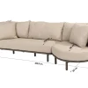4 Seasons Ezra/Boaz 4-zits loungeset - Latte/Terre