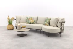 4 Seasons Ezra/Boaz 4-zits loungeset - Latte/Terre