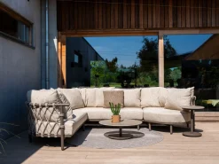 4 Seasons Ezra modulaire hoekbank - Latte/Terre