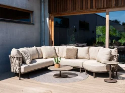 4 Seasons Ezra modulaire hoekbank - Latte/Terre
