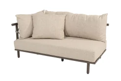 4 Seasons Ezra/Volta modulaire loungeset (4-delig) - Latte/Terre