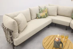 4 Seasons Ezra/Volta modulaire loungeset (4-delig) - Latte/Terre
