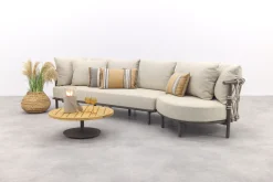 4 Seasons Ezra/Volta 4-zits loungeset - Latte/Terre