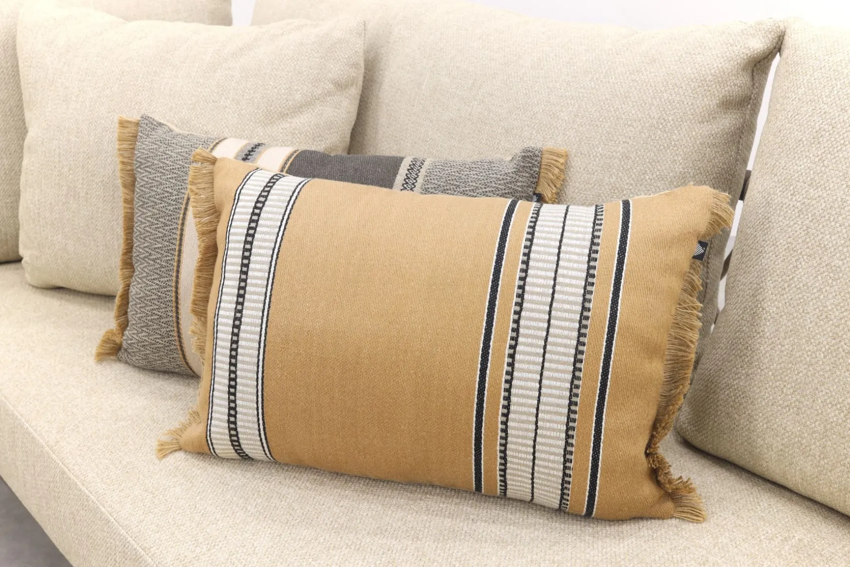4 Seasons Ezra/Volta 4-zits loungeset - Latte/Terre