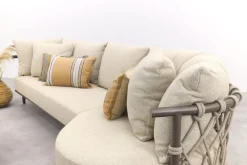 4 Seasons Ezra/Volta 4-zits loungeset - Latte/Terre