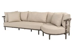 4 Seasons Ezra/Volta 4-zits loungeset - Latte/Terre
