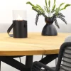 4 Seasons Fabrice antraciet/Prado 160 cm. - ronde tuinset
