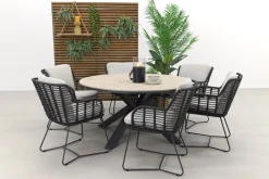 4 Seasons Fabrice / GI Edison 148 cm. - ronde tuinset