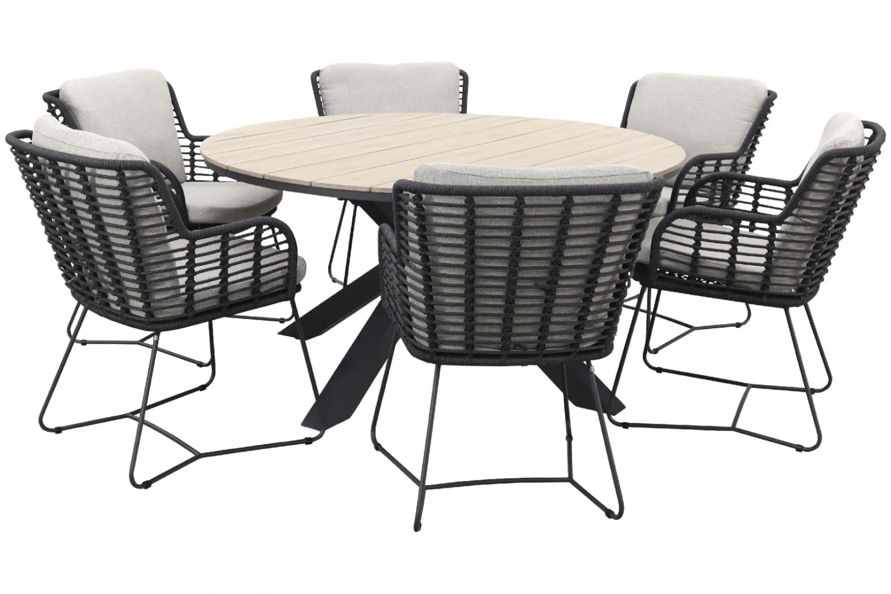 4 Seasons Fabrice / GI Edison 148 cm. - ronde tuinset