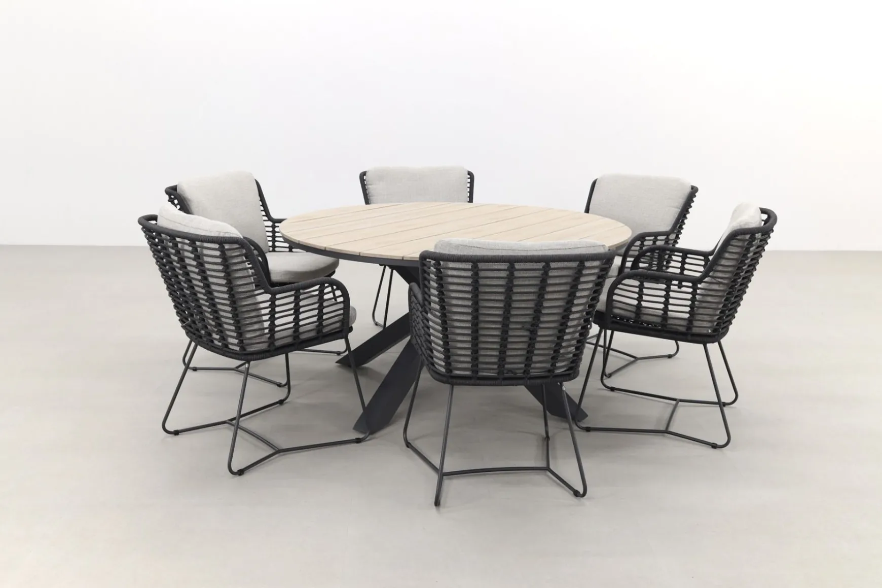 4 Seasons Fabrice / GI Edison 148 cm. - ronde tuinset