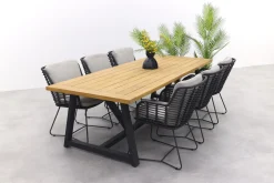 4 Seasons Fabrice/Noah 260x100 cm. tuinset - 7-delig OP=OP