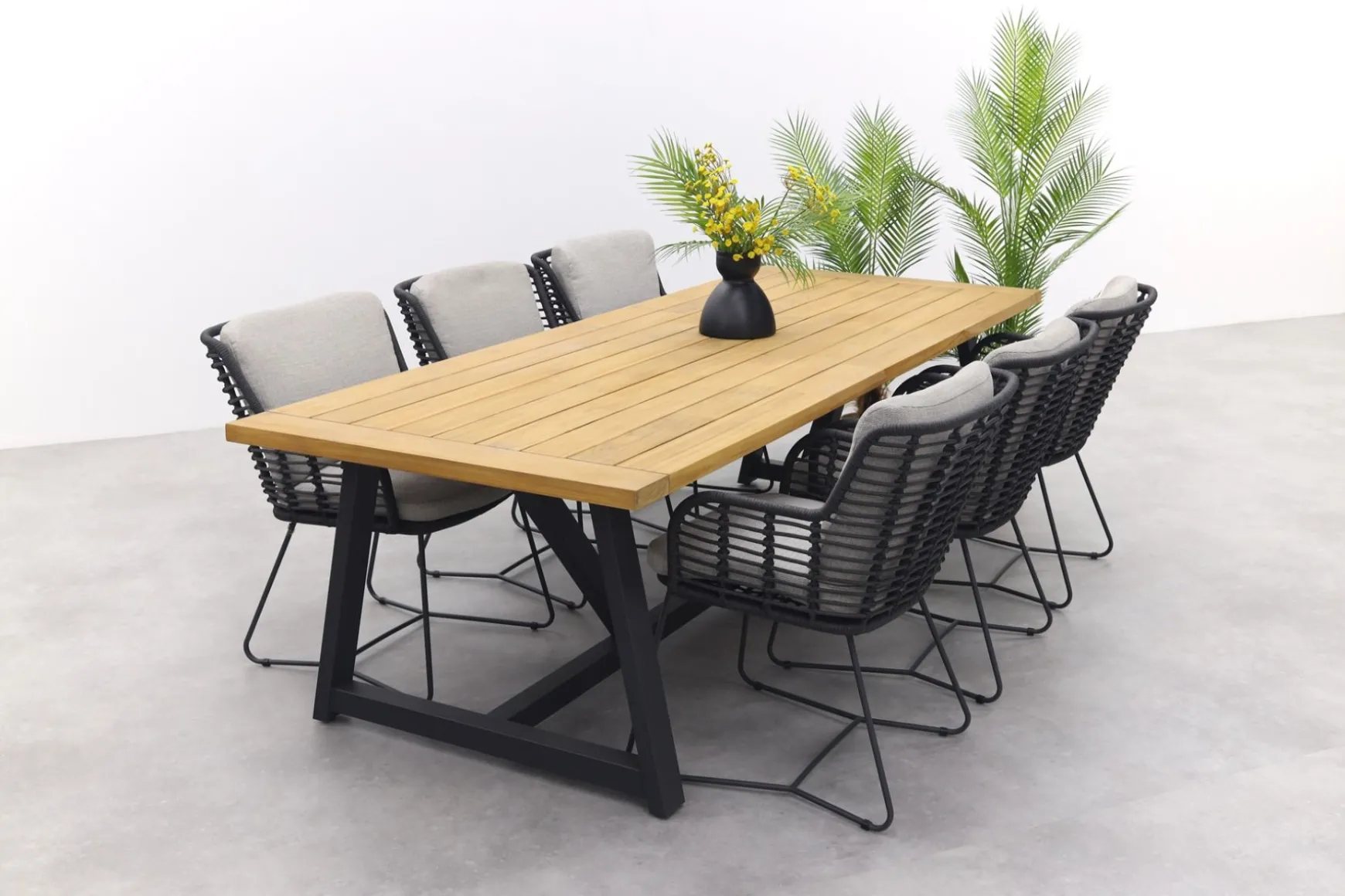 4 Seasons Fabrice/Noah 260x100 cm. tuinset - 7-delig OP=OP