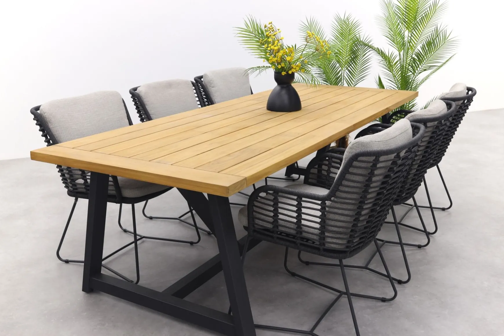 4 Seasons Fabrice/Noah 260x100 cm. tuinset - 7-delig OP=OP