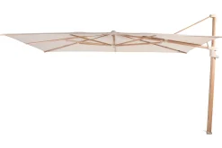 4 Seasons Finca Zweefparasol 400x300 cm. - zand/woodlook