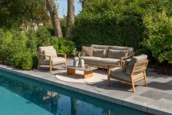 4 Seasons Lucas loungebank - teakhout