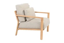 4 Seasons Lucas loungestoel (1 stuk) - teakhout