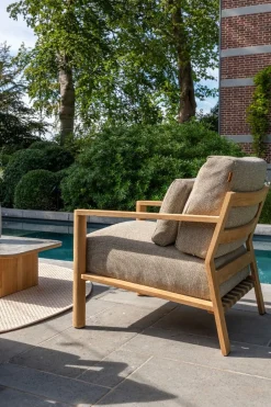4 Seasons Lucas loungestoel (1 stuk) - teakhout