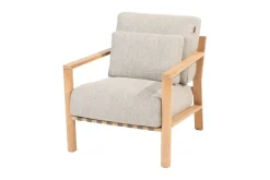 4 Seasons Lucas loungestoel (1 stuk) - teakhout