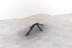 4 Seasons Nevada low dining - keramisch Deens ovale tuintafel 250x105 cm. - Terre