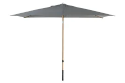4-Seasons Outdoor Azzurro stokparasol 200 x 300 cm - Woodlook/charcoal