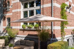 4-Seasons Outdoor Azzurro stokparasol 300 cm - Woodlook/Sand