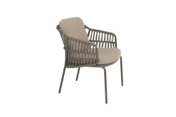 4 Seasons Outdoor Capalbio dining tuinstoel - Terre (1 stuk)