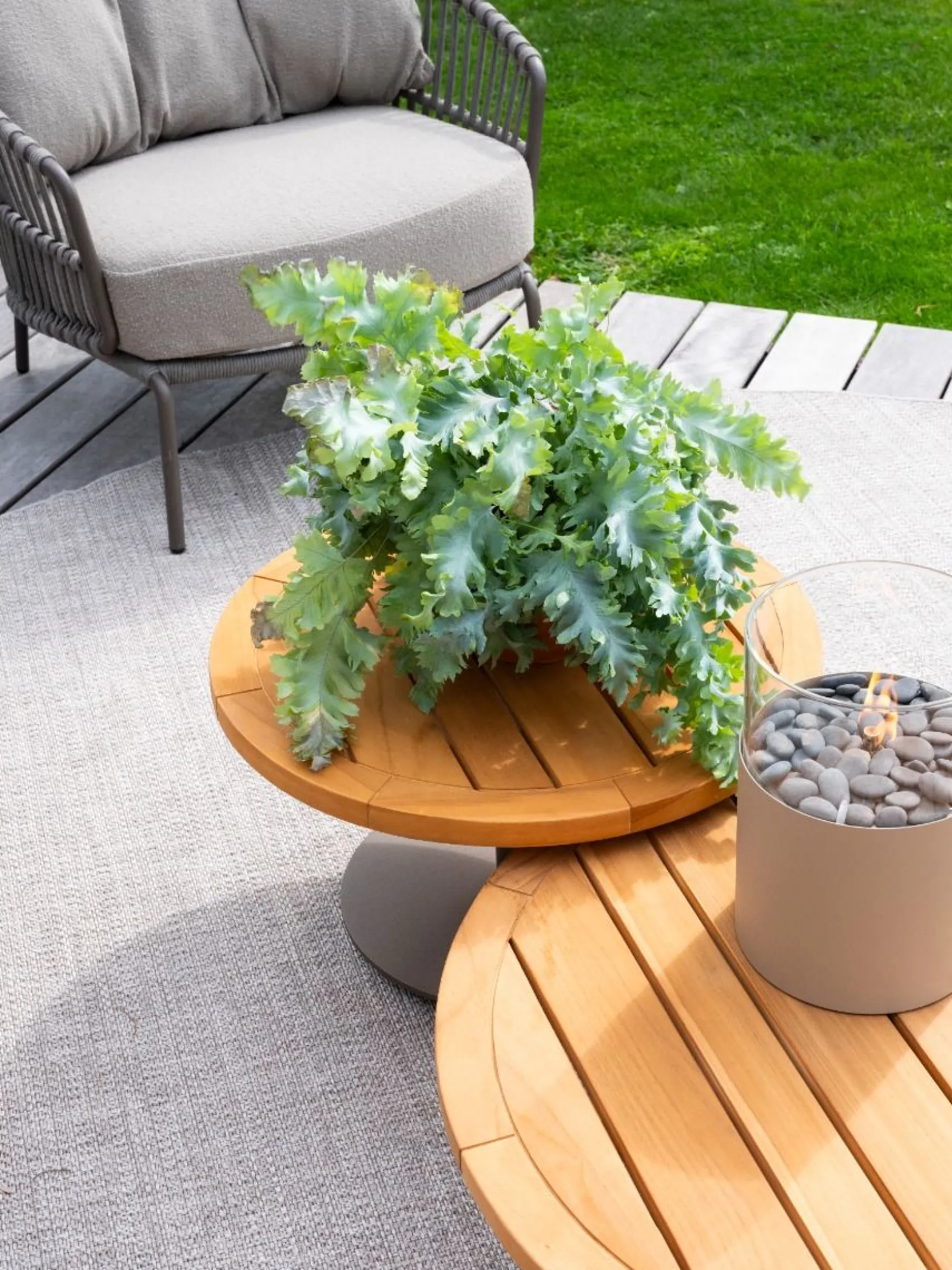 4 Seasons Outdoor Capalbio loungestoel - terre