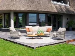 4 Seasons Outdoor Capalbio- 3-zits loungebank - terre