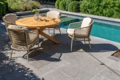 4 Seasons - Puccini dining tuinstoel (1 stuk)