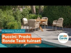 4 Seasons - Puccini dining tuinstoel (1 stuk)
