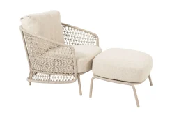 4 Seasons Puccini loungestoel - Rope (1 stuk)