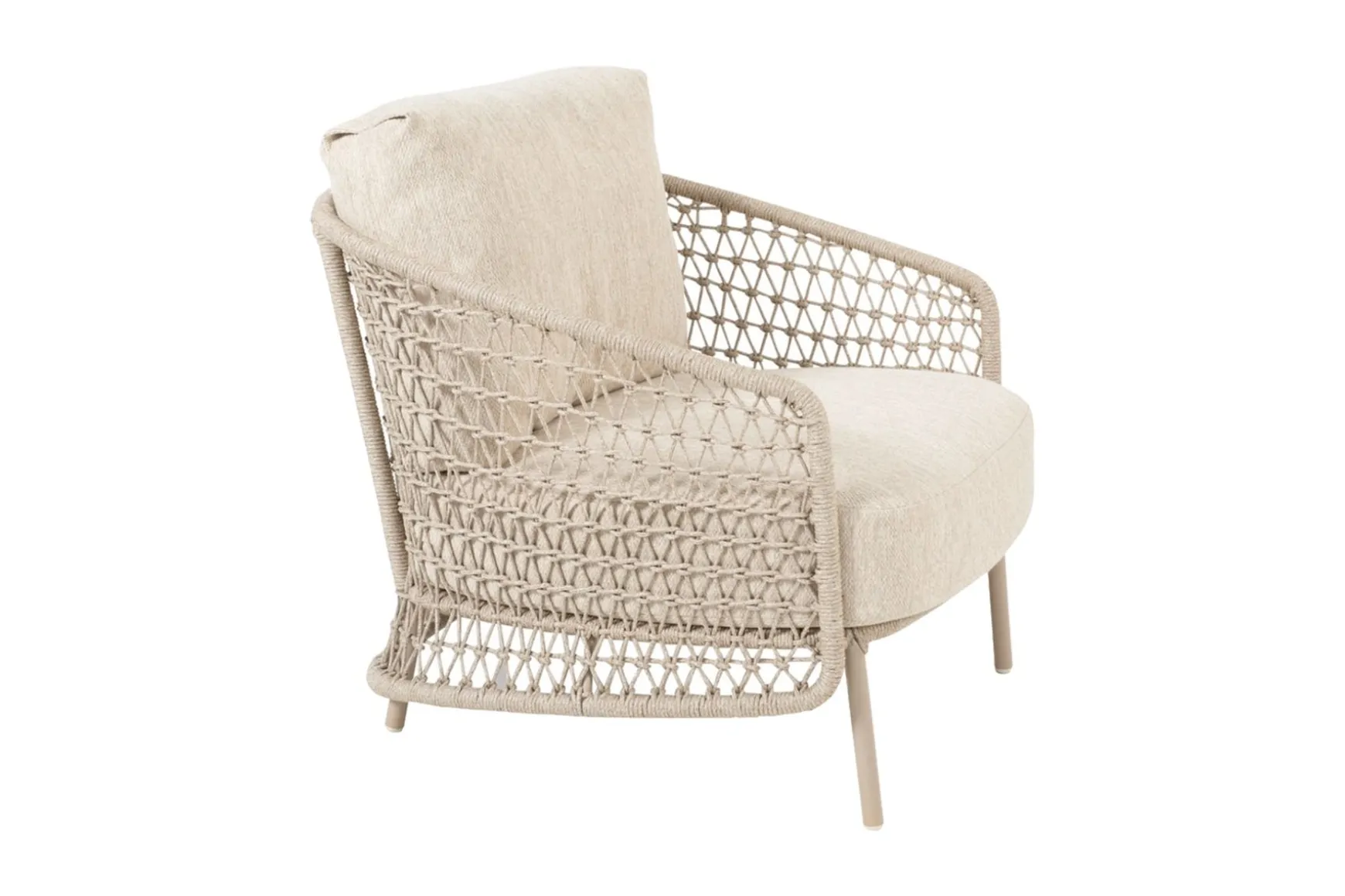 4 Seasons Puccini loungestoel - Rope (1 stuk)