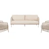 4 Seasons Puccini stoel-bank loungeset - 3-delig