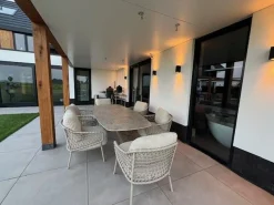 4 Seasons Sardinia/Nevada low dining tuinset (7-delig) - Latte