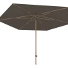 4-Seasons stokparasol Azzurro 300 cm - Woodlook/charcoal