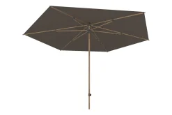 4-Seasons stokparasol Azzurro 300 cm - Woodlook/charcoal