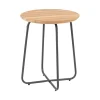4 Seasons Verdi ronde bijzettafel teak 45 cm.