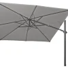 4-Seasons zweefparasol Siesta Premium 300 x 300 cm Charcoal
