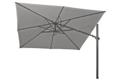 4-Seasons zweefparasol Siesta Premium 300 x 300 cm Charcoal