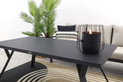 Sergio lounge dining set 3-delig - Rechts - Carbon black/Desert