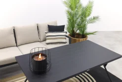 Sergio lounge dining set met stoel - Carbon/Desert - 3-delig links