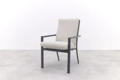 Sergio lounge dining set met stoel - Carbon/Desert - 3-delig links