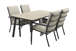 Sergio/Vigo 160x90 cm. tuinset 5-delig