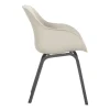 Set van 2 - Hartman Le Soleil Element dining armstoel - Soft Taupe/Black