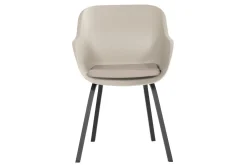 Set van 2 - Hartman Le Soleil Element dining armstoel - Soft Taupe/Black