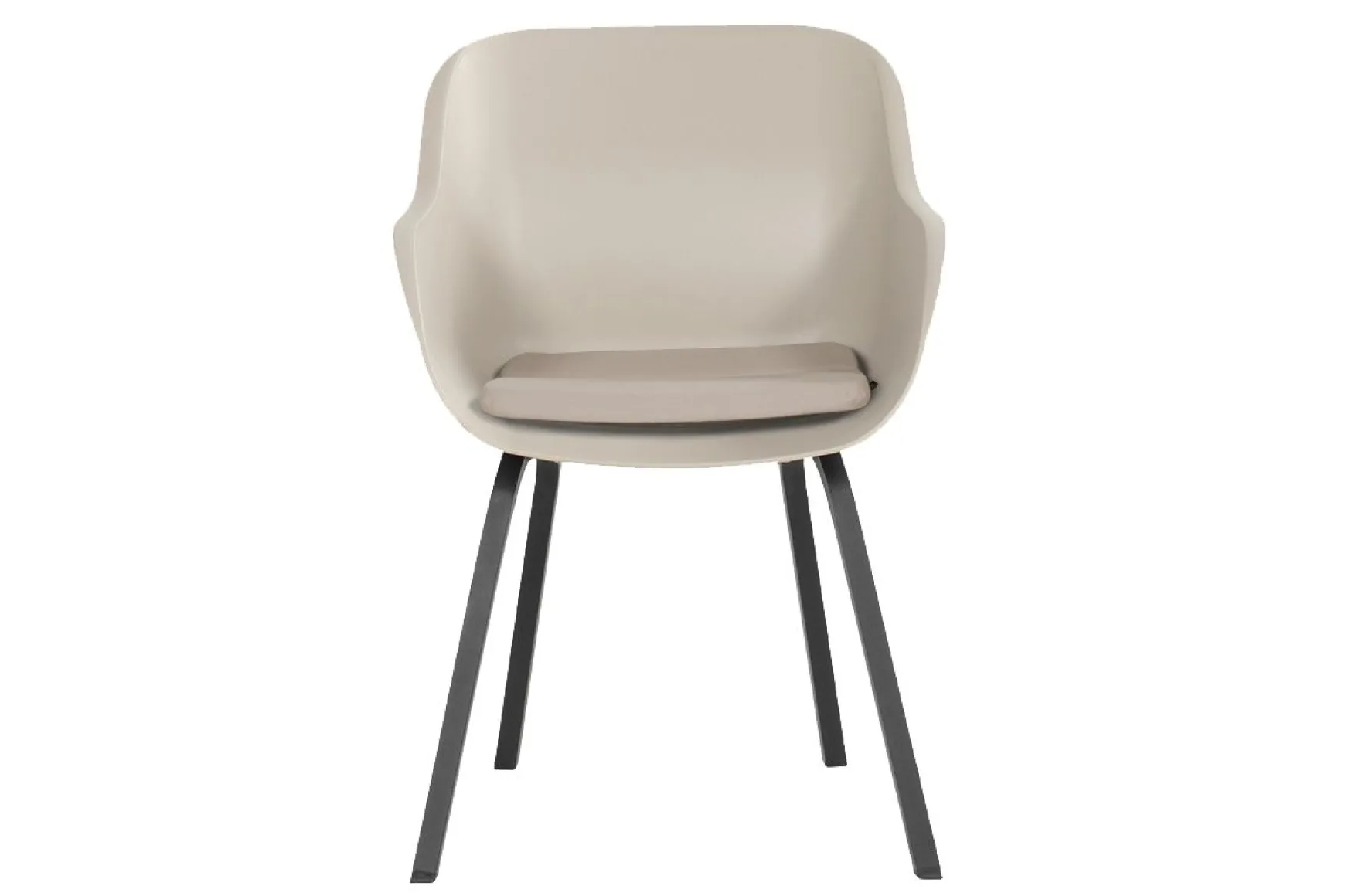 Set van 2 - Hartman Le Soleil Element dining armstoel - Soft Taupe/Black