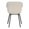 Set van 4 - Hartman Le Soleil Element dining armstoel - Soft Taupe/Black