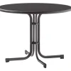 Sieger Boulevard klaptafel 100 cm rond - Antraciet