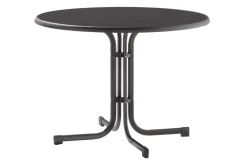 Sieger Boulevard klaptafel 100 cm rond - Antraciet