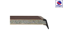 Sieger Boulevard klaptafel 70x115 cm. - Antraciet